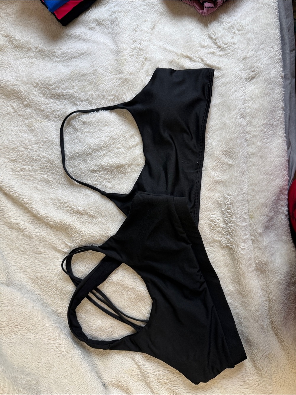 Black Sports Bralette Top